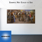 Look Who's Here | Hollywood | Movie Stars by Andy Thomas - Canvas Giclee Limited Edition SN400 - 17 x 34