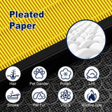 Air Purifier Pleated Paper Activated Carbon Filter for the LEVOIT Vital 200S/Vital 200S-P - 2 Pack
