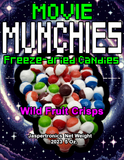 Movie Munchie's™ Freeze Dried Wildberry Fruit Crisps - Crunch through the rainbow of flavor. - 5oz