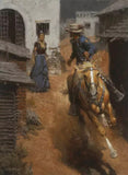 Mustang Gray and the Belle of Monterey by Andy Thomas - Paper Open Edition - 13 x 17