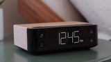 Nonstop Station A NSA3-WFB; Hotel Alarm Clock; Qi 10W Wireless Charging; Bluetooth Speaker; USB C 18W