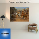 Our Grand Entrance by Andy Thomas - Canvas Giclee Limited Edition Artist Proof - 18 x 24