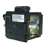 Jaspertronics™ Lamp & Housing for the Yamaha DPX-1300 Projector w Original Ushio Lamp Inside - 1 Year Warranty