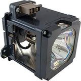 Jaspertronics™ Lamp & Housing for the Yamaha DPX-1100 Projector w Original Ushio Lamp Inside - 1 Year Warranty