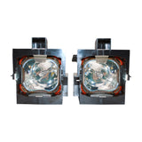 Jaspertronics™ Original R9841842 Lamp & Housing TwinPack for Barco Projectors - 1 Year Warranty