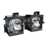 Jaspertronics™ Original R9841842 Lamp & Housing TwinPack for Barco Projectors - 1 Year Warranty
