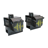 Jaspertronics™ Original R9841842 Lamp & Housing TwinPack for Barco Projectors - 1 Year Warranty