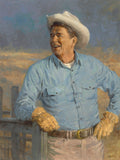 Reagan by Andy Thomas - Canvas Giclee Limited Edition Signed & Numbered 1989 - 21 x 28