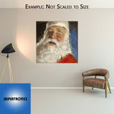 Santa by Andy Thomas - Canvas Giclee Edition - 6 x 6