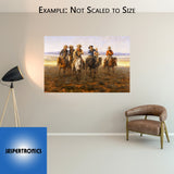 Singing Cowboys by Andy Thomas - Canvas Open Edition - 12 x 18
