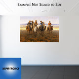 Singing Cowboys by Andy Thomas - Canvas Open Edition - 12 x 18