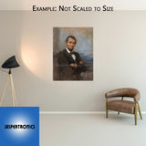 Smiling Abe Lincoln by Andy Thomas - Paper Print Giclee Limited Edition Artist Proof - 24 x 18