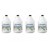 Froggy's Fog - SN-UVG-4PK - GOLD UV BLACKLIGHT REACTIVE Snow Juice Machine 4-Pack Case Fluid - Froggy's Flakes - Evaporative Formula - High Density - Machine 4-Pack Case Fluid