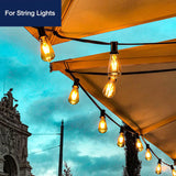 Jaspertronics™ ST19 LED Edison Bulbs - 2200K Warm White, Amber Glass, 4W (40W Equivalent), Dimmable, CRI90+, 400LM, E26 Base, Energy-Efficient Vintage Light for Pendant Fixtures & Indoor Use - 6 Pack