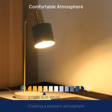 Jaspertronics™ 60W Equivalent Candelabra LED Bulbs - Dimmable T6/T25 LED Light Bulbs, 2700K Soft White, 5.5W (500LM), E12 Base, CRI82, Energy-Efficient Lighting for Chandeliers & Indoor Fixtures - 6 Pack