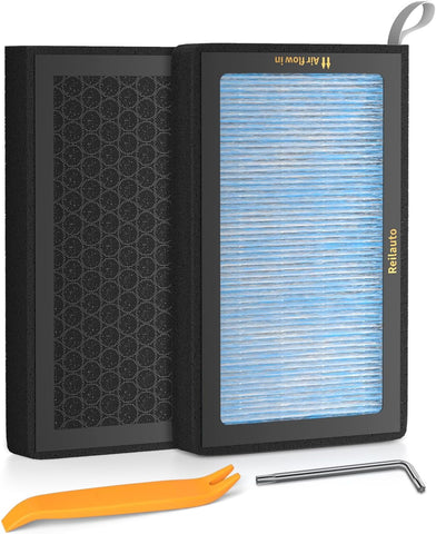 Jaspertronics Tesla-Model-3-Filter Cabin Air Filter 2 Pack Compatible