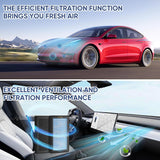 Cabin Activated Carbon Air Filter for 2016-2025 Tesla Model 3 & 2020-2025 Tesla Model Y - 2 Pack