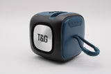 Jaspertronics™ TG-359 Rechargeable Bluetooth Speaker Portable Indoor/Outdoor Wireless Stereo Subwoofer with Breathing Light - Black