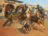 The Burro and the Bad Men by Andy Thomas - Paper Giclee Limited Edition Artist Proof 50 - 18 x 24