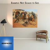 The Burro and the Bad Men by Andy Thomas - Canvas Giclee Limited Edition Signed & Numbered 195 - 36 x 48
