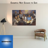 The Democratic Club - US Presidents by Andy Thomas - Canvas Giclee Tribute Edition 2018 - 30 x 45