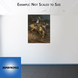 The Lone Cowboy Takes a Horse by Andy Thomas - Canvas Open Edition - 12 x 15