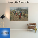 The Trail of Tears by Andy Thomas - Canvas Open Edition - 12 x 16