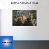 True Blues - Democratic Presidents Playing Poker by Andy Thomas - Canvas Giclee Tribute Edition 2008 - 30 x 45