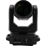 Jaspertronics™ 150W LED Beam Moving Head Stage Light with GOBO, 18-Facet Prism, DMX Control, and Color Effects for Weddings, DJ, Clubs, and Events - 1 Pack