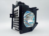 Jaspertronics™ OEM Lamp & Housing for the Hitachi 60VF820 TV with Osram bulb inside - 240 Day Warranty