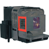 Jaspertronics™ Original Lamp & Housing for the Mitsubishi GX-735 Projector - 1 Year Warranty