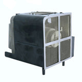 Jaspertronics™ Original Lamp & Housing for the Mitsubishi WD570U Projector - 1 Year Warranty