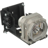 Jaspertronics™ Original Lamp & Housing for the Mitsubishi XL550U Projector - 1 Year Warranty