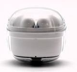 Jaspertronics™ G75 True Wireless HiFi Earphones: Noise-Reducing, Waterproof TWS Stereo with Built-in Microphone-White