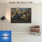 Wild Bill's Last Deal by Andy Thomas - Canvas Giclee Limited Edition SN350 - 18 x 24