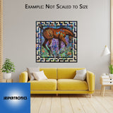Wild Fillies Make the Best Horses 11 by Liz Chappie-Zoller - Canvas Giclee Limited Edition Signed & Numbered 50 - 48 x 48