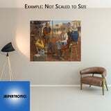 Wyatt Earp in Hollywood by Andy Thomas - Canvas Open Edition - 12 x 15