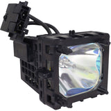 Jaspertronics™ OEM  XL-5200 Lamp & Housing for Sony TVs with Philips bulb inside - 1 Year Warranty
