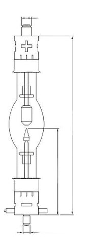 ASL XM1000HS/G 1000W Digital Cinema Xenon Lamp for Cinema Projectors, FollowSpots, & Searchlights