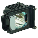 Jaspertronics™ OEM 915P061010 Lamp & Housing for Mitsubishi TVs with Philips bulb inside - 1 Year Warranty