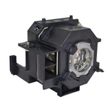 Jaspertronics™ OEM V13H010L41 Lamp & Housing for Epson Projectors with Osram bulb inside - 240 Day Warranty
