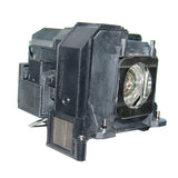 Jaspertronics™ OEM V13H010L71 Lamp & Housing for Epson Projectors with Philips bulb inside - 240 Day Warranty