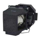 Jaspertronics™ OEM Lamp & Housing for the Epson EB-2255U Projector with Ushio bulb inside - 240 Day Warranty