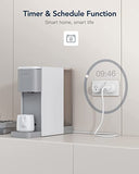 Jaspertronics™ Smart Plug Outlet with Voice Control and WiFi Remote Control - Works with Alexa and The Google Assistant