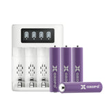 OXOPO XN Series High Capacity Rechargeable AAA Ni-MH Battery (4-Pack)