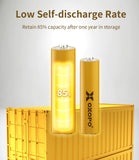 OXOPO XN LITE Series High Value Rechargeable AAA Ni-MH Battery (4-Pack)