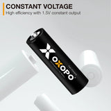 OXOPO XS Series Fast Charging Rechargeable AAA Li-ion (4 batteries+ 1 charger +1 cable)